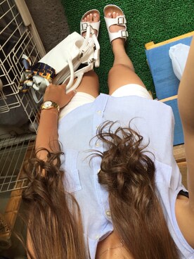 0さん（レディース・155cm）の夏コーディネート