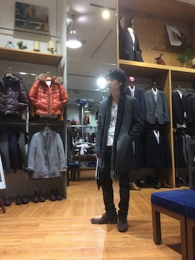 ハイダウェイ 直方さん(メンズ・170cm)の秋コーディネート