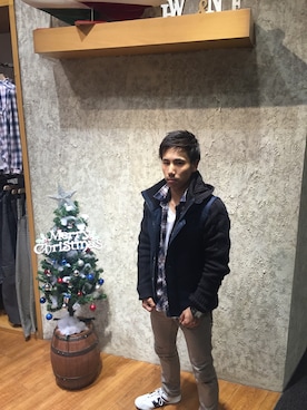 ハイダウェイ 直方さん（メンズ・168cm）の秋コーディネート