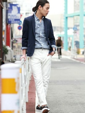 ジャーナルスタンダード メンズさん（メンズ・173cm）の春コーディネート