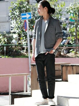 ジャーナルスタンダード メンズさん（メンズ・173cm）の春コーディネート