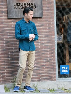 ジャーナルスタンダード メンズさん（メンズ・173cm）の冬コーディネート