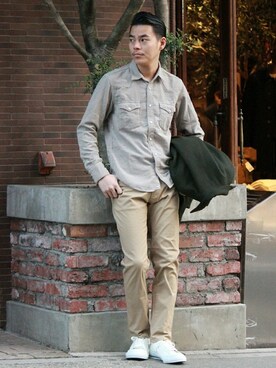 ジャーナルスタンダード メンズさん(メンズ・173cm)の冬コーディネート