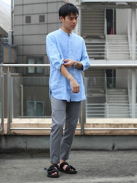 ジャーナルスタンダード メンズさん（メンズ・173cm）の夏コーディネート