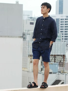 ジャーナルスタンダード メンズさん（メンズ・173cm）の夏コーディネート