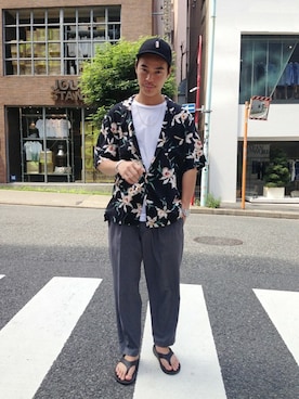 ジャーナルスタンダード メンズさん(メンズ・173cm)の夏コーディネート