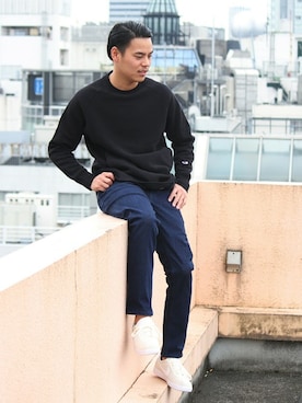 Champion×JS カットオフスウェット/別注 チャンピオン#を使った
