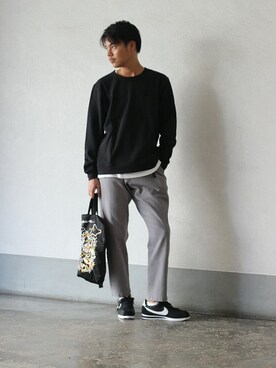 「TAILOR TOYO（テーラートウヨウ）のアイテム」を使った、ジャーナルスタンダード メンズさん（メンズ・173cm）の秋コーディネート