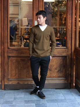 ジャーナルスタンダード メンズさん（メンズ・173cm）の冬コーディネート