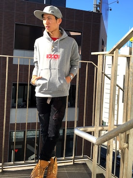 後藤ユースケさん（メンズ・171cm）の冬コーディネート