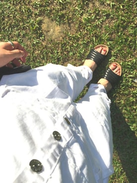 「Marc by Marc Jacobs（マークバイマークジェイコブス）のアイテム（サンダル）」を使った、SOLAさん（レディース・168cm）の夏コーディネート