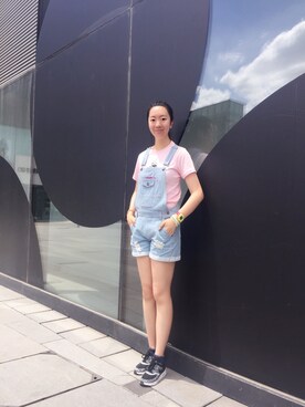 「Accessorize（アクセサライズ）のアイテム（ブレスレット）」を使った、QJessicaさん（レディース・166cm）の夏コーディネート