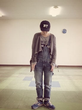 「ユナイテッドアローズ」｜「アイテム（ノーカラージャケット）」を使った、mihoさん（レディース・158cm）の冬コーディネート