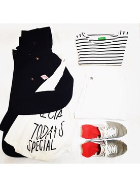 ちーさん（レディース・156cm）の冬コーディネート