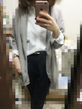 「フロントイン」｜ちーぼーさん（レディース・153cm）の秋コーディネート
