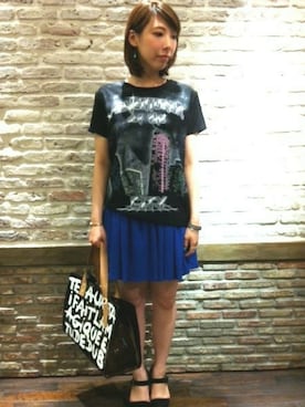 JOURNAL STANDARD Lady's 札幌店スタッフさん（レディース・160cm）の夏コーディネート