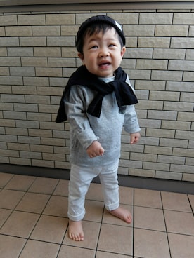 E美さん（キッズ・90cm）の春コーディネート