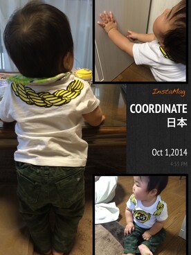 RKkunさん(キッズ・70cm)の秋コーディネート