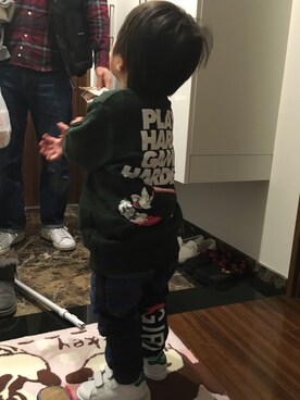 RKkunさん（キッズ・90cm）の冬コーディネート