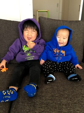 RKkunさん（キッズ・90cm）の冬コーディネート