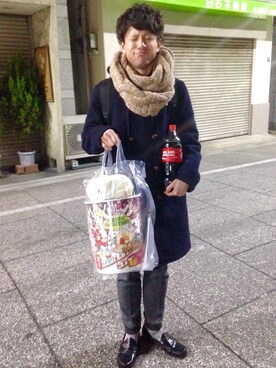 たむさん(メンズ・172cm)の冬コーディネート