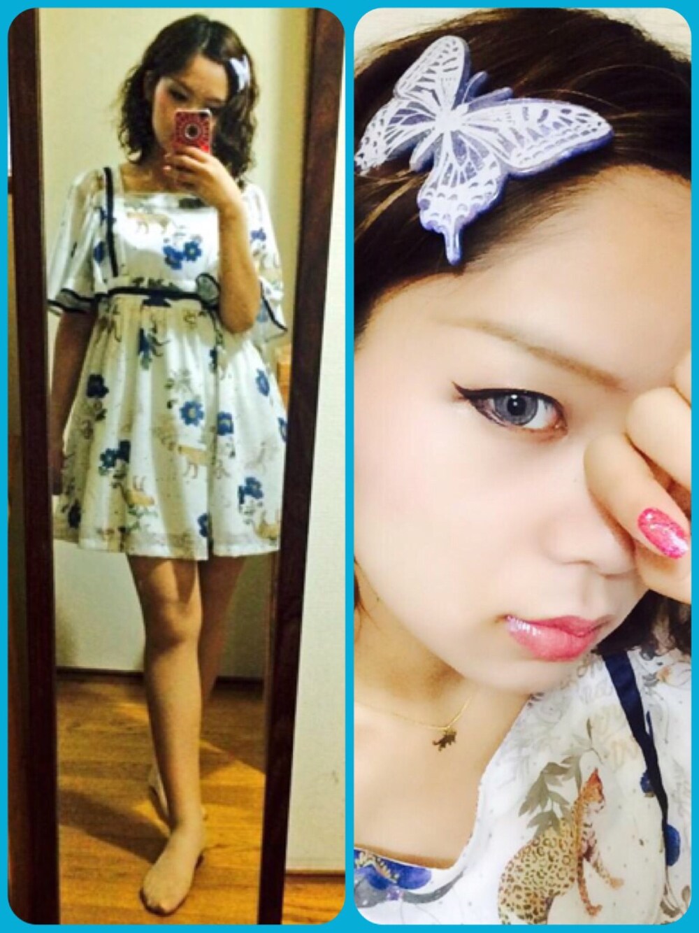 「カノセカイのアイテム（バレッタ/ヘアクリップ、パープル系）」を使った、悪美人-abito-さん（レディース・155cm）の夏コーディネートの1枚目の写真