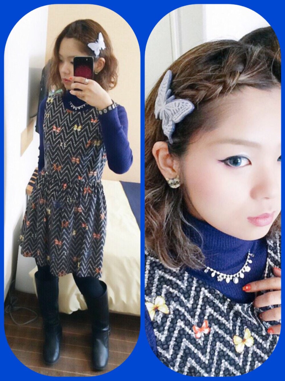 「DOLLUPOOPSのアイテム（ワンピース、グレー系）」を使った、悪美人-abito-さん（レディース・155cm）の夏コーディネートの1枚目の写真