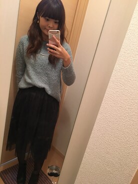 shioriiiさん（レディース・159cm）の冬コーディネート