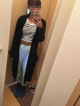 「マムジーンズ」｜shioriiiさん（レディース・159cm）の春コーディネート