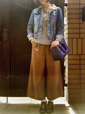 sayaさん（レディース・160cm）の春コーディネート