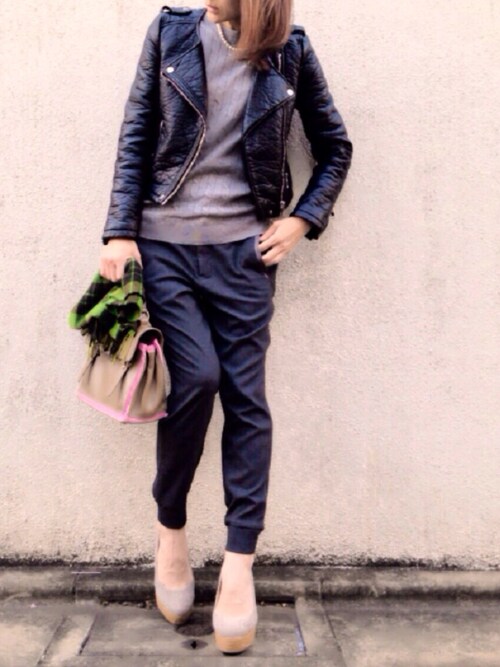 ｌｕｍｉｅ Beams Boyのマフラー ショールを使ったコーディネート Wear