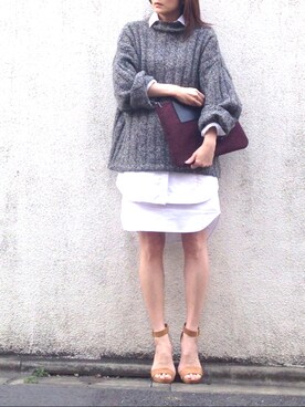 ＬＵＭＩＥさん（レディース・163cm）の冬コーディネート