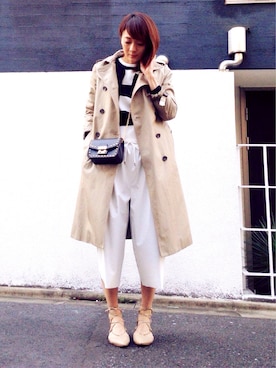 LUMIEさん(レディース・163cm)の春コーディネート