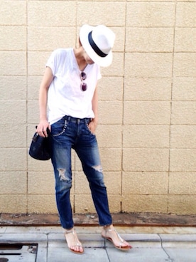 LUMIEさん(レディース・163cm)の夏コーディネート