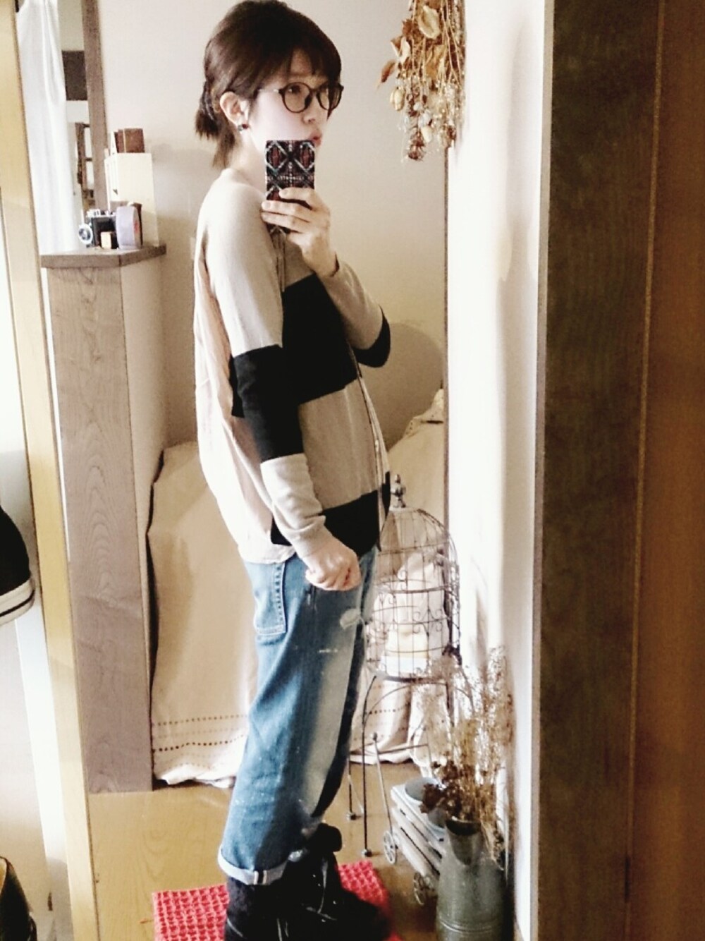 mimuさん（レディース・162cm）の秋コーディネートの1枚目の写真