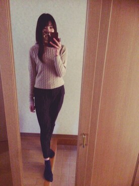 優音さん（レディース・167cm）の冬コーディネート