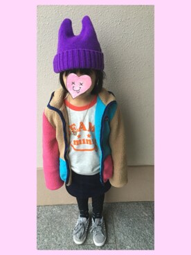 「BEAMS（ビームス）のアイテム（その他アウター）」を使った、R.Mstyleさん（レディース・160cm）の冬コーディネート