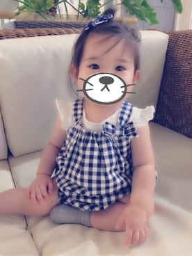 「baby GAP」｜SaNa＊*さん（キッズ・70cm）の夏コーディネート