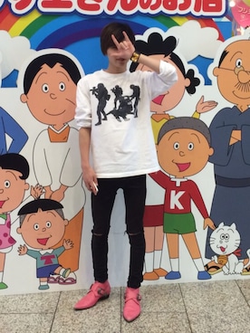 「RICHARDSON（リチャードソン）のアイテム（Tシャツ/カットソー）」を使った、ichigo _xさん（メンズ・173cm）の秋コーディネート