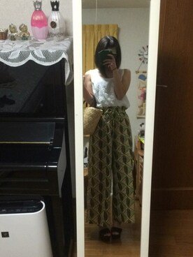 mさん（レディース・162cm）の夏コーディネート