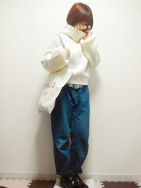 yakkoさん（レディース・152cm）の冬コーディネート