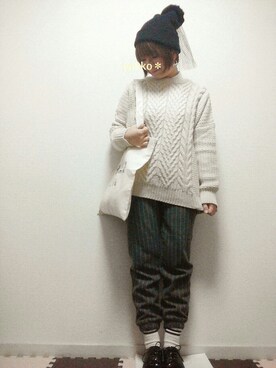 yakkoさん（レディース・152cm）の冬コーディネート