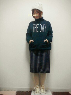 yakkoさん（レディース・152cm）の冬コーディネート