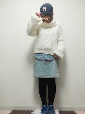 yakkoさん（レディース・152cm）の冬コーディネート