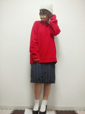 「まいフェス 6」｜yakkoさん（レディース・152cm）の冬コーディネート