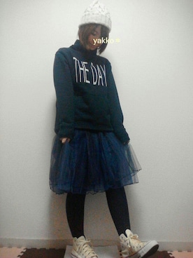 yakkoさん（レディース・152cm）の冬コーディネート