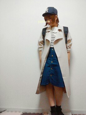 yakkoさん（レディース・152cm）の春コーディネート