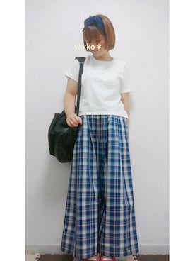 yakkoさん(レディース・152cm)の夏コーディネート