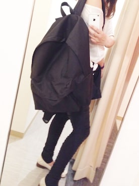 「Drawer（ドゥロワー）のアイテム（タンクトップ）」を使った、N.さん（レディース・158cm）の夏コーディネート