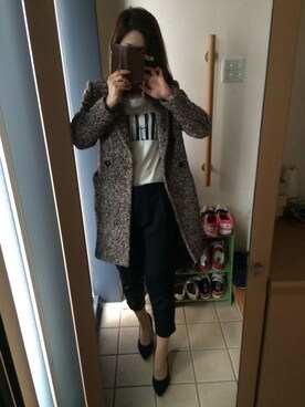 ⓒⓗⓘⓩⓤ﻿さん（レディース・163cm）の冬コーディネート